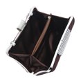 thumbnail image 4 of Elegant Pleated Satin Hard Clutch Rhinestones Top Evening Bag, 4 of 4