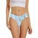 thumbnail image 3 of Gibobby Calzoncillos para mujeres sexy Bragas de encaje de tanga sexy para mujer Bragas de tanga de secado rápido transpirables(Azul claro,M), 3 of 4