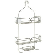 Stainless Steel Shower Caddy with 2 Shelves, Zenna Home over-the-Showerhead