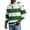 Mint Green, variant on GSPCLAM Mens Polo Shirt Waffle Knit Striped Long Sleeves Tops for Casual Outing, Color Block Lightweight Shirt