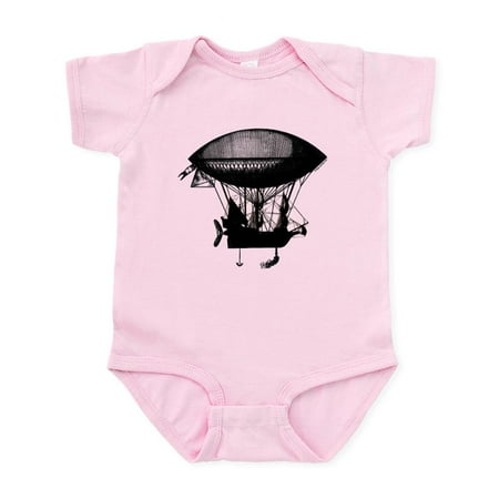 

CafePress - Steampunk Pirate Airship Infant Bodysuit - Baby Light Bodysuit