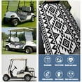 thumbnail image 6 of Universal Fit 51" x 31" Golf Cart Front Seat Cover, Soft Microfiber Towel for EZGO RXV, Club Car DS & Precedent, Yamaha, 6 of 8