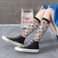 thumbnail image 3 of Lsque Skulls and Roses Printed Crew Socks Men's Women's LightWeight Thin Casual Calf Socks ,Knee High Socks,Cotton Socks, 3 of 9