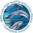 thumbnail image 2 of Couverture en Molleton Dolphins, 2 of 7