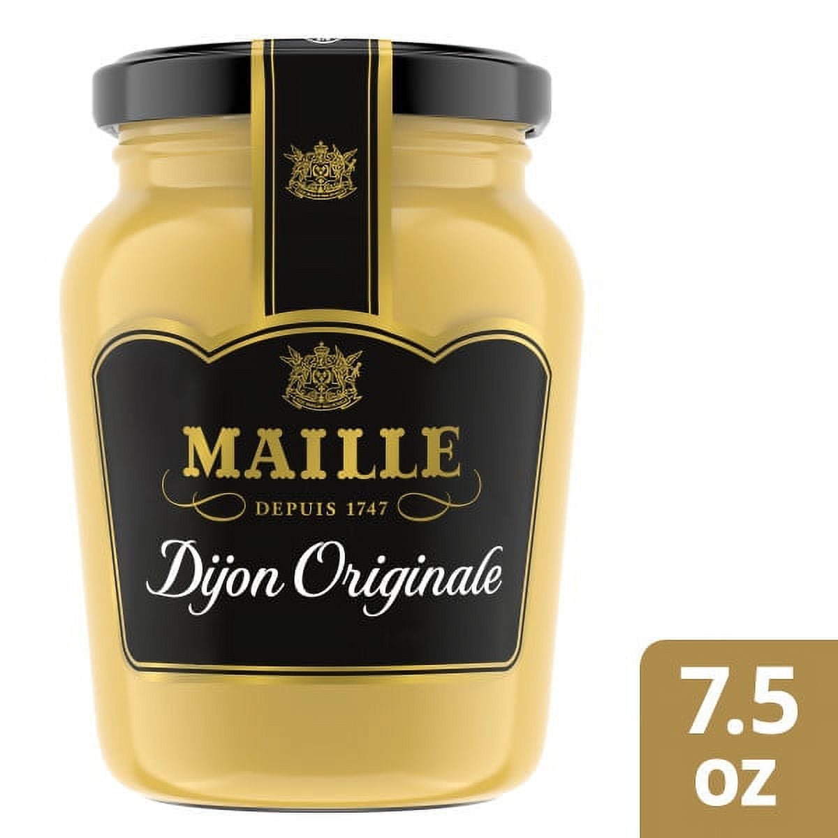 (6 pack) Maille Originale Dijon Mustard, 7.5 oz Jar