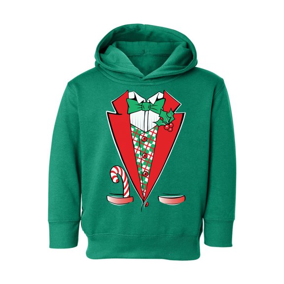 Awkward Styles Christmas Hoodie for Boys Girls Toddler Funny Xmas Tuxedo Sweatshirt