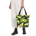 thumbnail image 6 of Kdxio Fresh Avocado Women Reusable Grocery Bags Foldable Ripstop,Reusable Shopping Bags for Shopping,Gym,Gift, 6 of 7