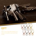 thumbnail image 2 of Shisuyan 40 Pcs Ressort en Forme de Chat Porte-Clés Clip Crochet Porte-Clés Accessoires, 2 of 9