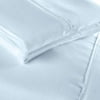 Priceless Home Sateen 100% Cotton Pillowcases Pocketed Design Set of 2 Standard Light Blue