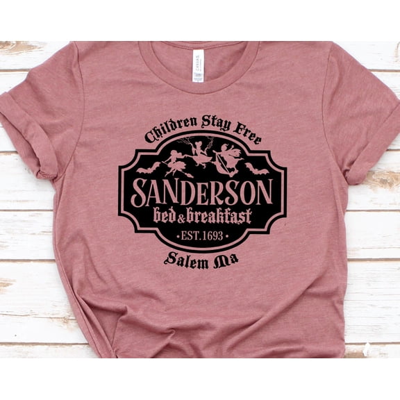 Sanderson Bed and Breakfast TShirt Halloween Movie Shirt Sanderson Sisters Shirt Plus Shir