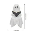 thumbnail image 6 of Stijggn Halloween Figurines Halloween Decor Indoor Spooky & Cute Ghost Statue for Indoor Home Table Centerpieces Party Kitchen Tabletop, 6 of 9