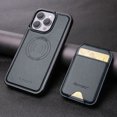 thumbnail image 2 of for iPhone 13 Pro Max Case Wallet with Card Holder for Women Men Compatible with Magsafe Wallet Detachable Magnetic 2 in 1 Stand Credit Card Slots PU Leather Shockproof Phone case-Off, Black, 2 of 11
