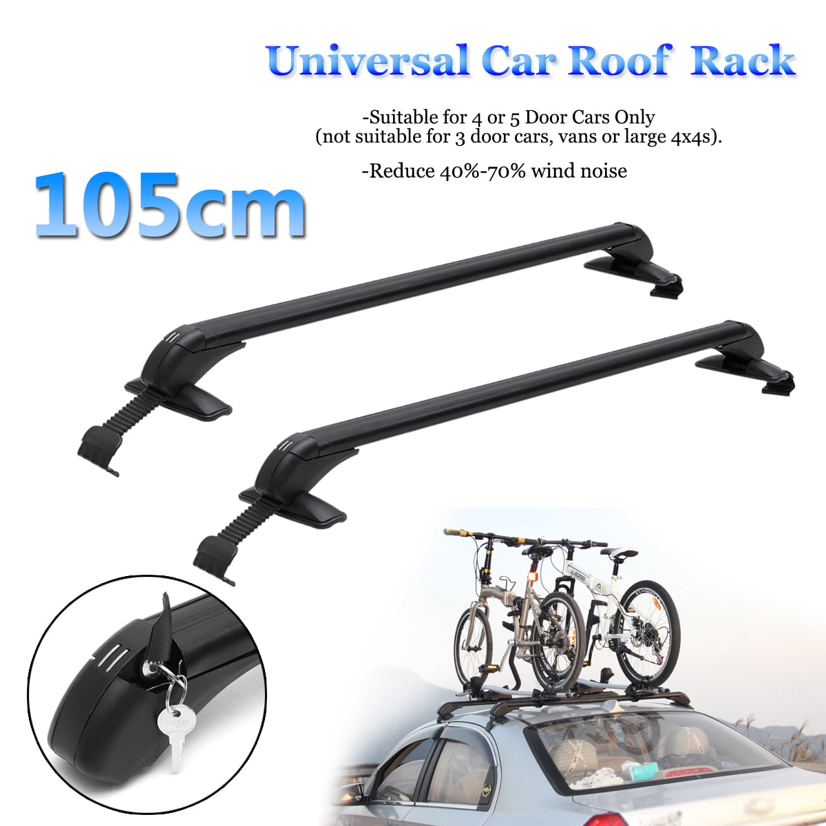 Bike luggage rack carrier Quick-release Roof Mount Rack Universal Hot Selling 