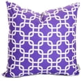 thumbnail image 1 of Majestic Home Goods Purple Links Large Pillow, 1 of 6