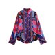 thumbnail image 1 of Camisa estampada para mujer Camisas casuales de manga larga con botones para vacaciones MABOTO Jerseys de mujer, 1 of 6