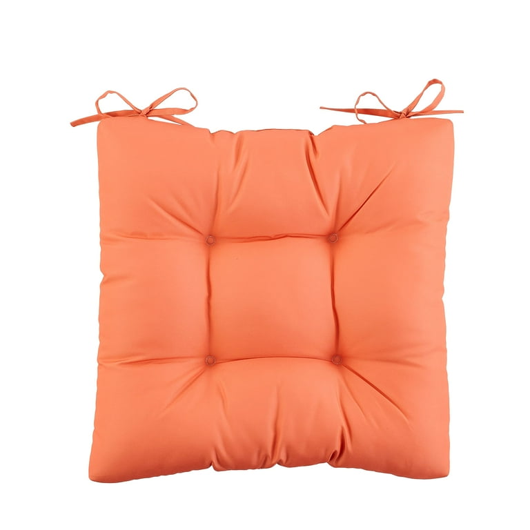The Lakeside Collection High Chair Cushion Solid Color Seat Cushion for High Chair Terracotta