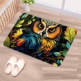 thumbnail image 5 of Owl Polyester Non-Slip Machine Washable Door Rug Game Mat Kitchen Rug Office Rugs, 5 of 6