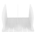 thumbnail image 1 of KONTONTY White Plastic Shelf Divider for Closet with Lightweight Design for Clothes and Books, 1 of 8