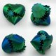 thumbnail image 3 of Juguete antiestrés con forma de corazón y engranajes, impreso en 3D, 3 of 6