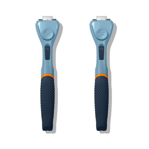 Mango de afeitar Dollar Shave Club Blue de repuesto (paquete de 2)