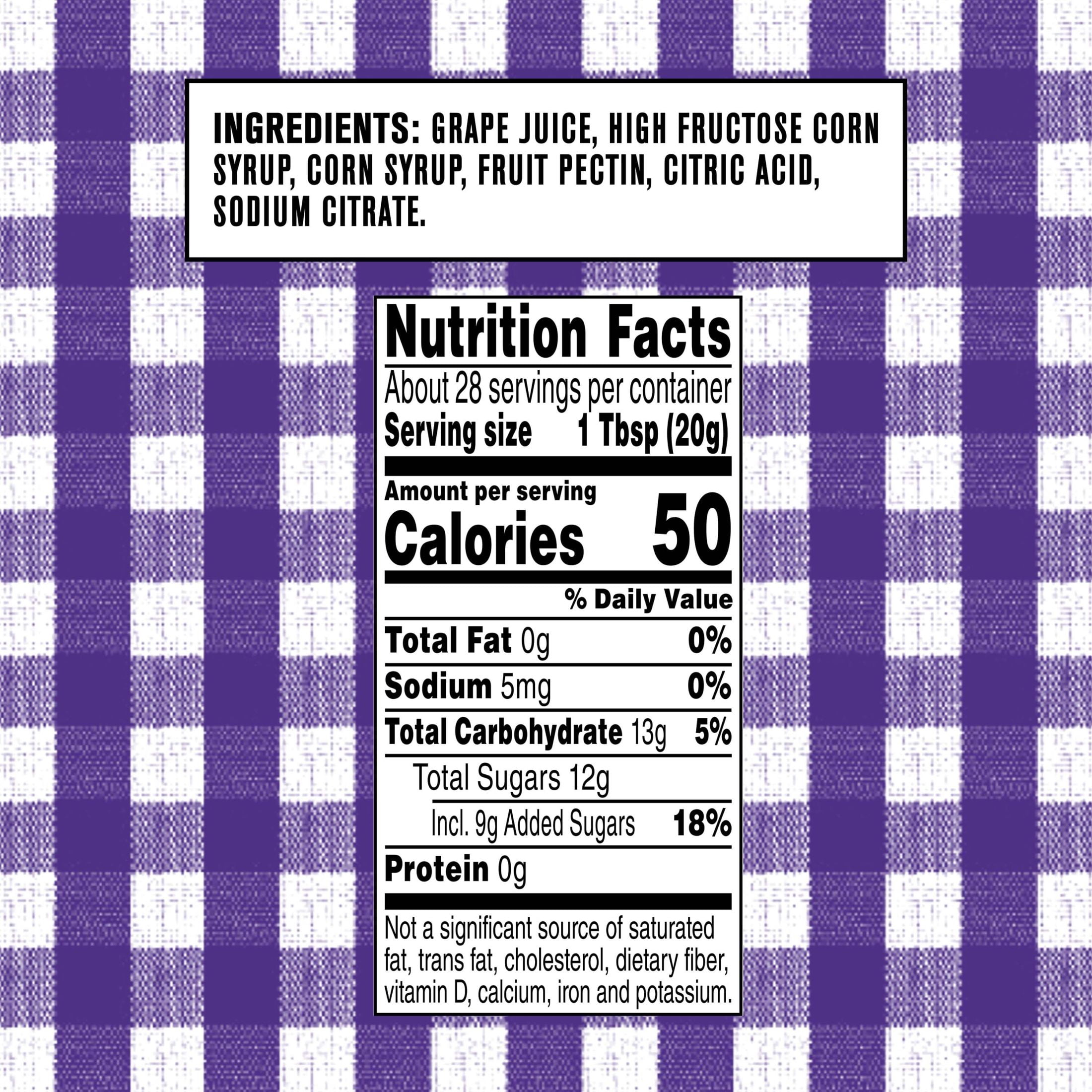 (2 pack) Smucker's Squeeze Grape Jelly, 20 oz