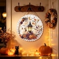 thumbnail image 7 of Halloween Diamond Art Kits For Adults Clearance, Cute Ghost DIY Pearl Diamond Art, Hanging Ornament For Halloween Front Door Decor, DIY Fall Home Decor Wall Art, Halloween DIY Gift, 7 of 7