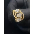 thumbnail image 4 of Pave 1.93 Cts Marquise Baguette Round Cut Diamonds Hip-Hop Mirco Paved Ring In Fine 14K Yellow Gold, 4 of 13