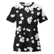 thumbnail image 3 of Gibobby Casual Playera de Manga Corta para Mujer Camiseta con estampado Floral manga corta para mujer verano, camisetas gráficas informales con Panel encaje y cuell(Blanco,M), 3 of 5