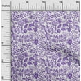 thumbnail image 2 of oneOone Cotton Poplin Twill Purple Fabric Floral Silhouette Diy Clothing Quilting Fabric Print Fabric By Yard 56 Inch Wide, 2 of 4