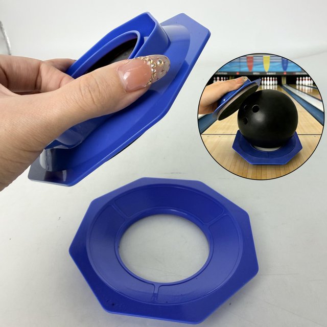 Copa de bola de bolos, recuerdos deportivos, versátil, decoración para sala de juegos, accesorio pulido Azul