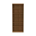 thumbnail image 3 of Alera Valencia Series Bookcase, Six-Shelf, 31 3/4w x 14d x 80 3/8h, Mod Walnut, 3 of 8