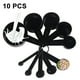 thumbnail image 1 of Juego de cucharas y tazas medidoras 10 en 1, juego de medición de plástico para cocina, compatible con Measurin, 1 of 5