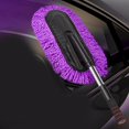 thumbnail image 3 of Transemion Multi Functional Car Brush Duster Washing Kitchens Home Bedrooms for Violet 71 x 12cm 1Set, 3 of 6