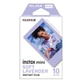 thumbnail image 2 of Fujifilm Instax Mini Color Film Soft Lavender 10-100 Sheets - Compatible with Mini 12/SE 11/7+/8/99/Evo Camera, 2 of 7