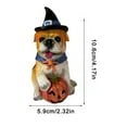thumbnail image 3 of Boovnll Décorations d'Halloween, Décorations de Table Citrouille Chien Citrouille d'Halloween, Décorations de Vacances, Décorations de Maison, Décorations d'Halloween Extérieures, 3 of 5
