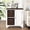 color1, variant on MMGW Shutter Style End Table with 2 Woven Grass Baskets