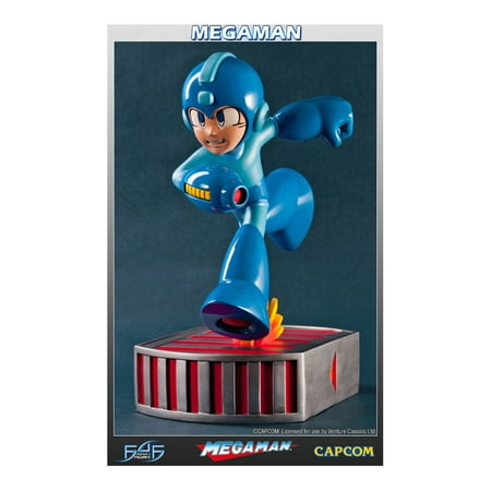 Running Mega Man Statue