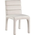 thumbnail image 3 of Meridian Furniture Kai Cream Velvet Dining Chair (Set of 2), 3 of 11