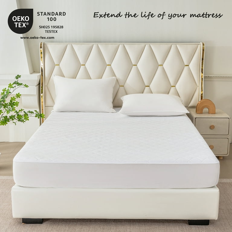 Mainstays Super Soft Quilted Mattress Pad, Queen 60 in x 80
