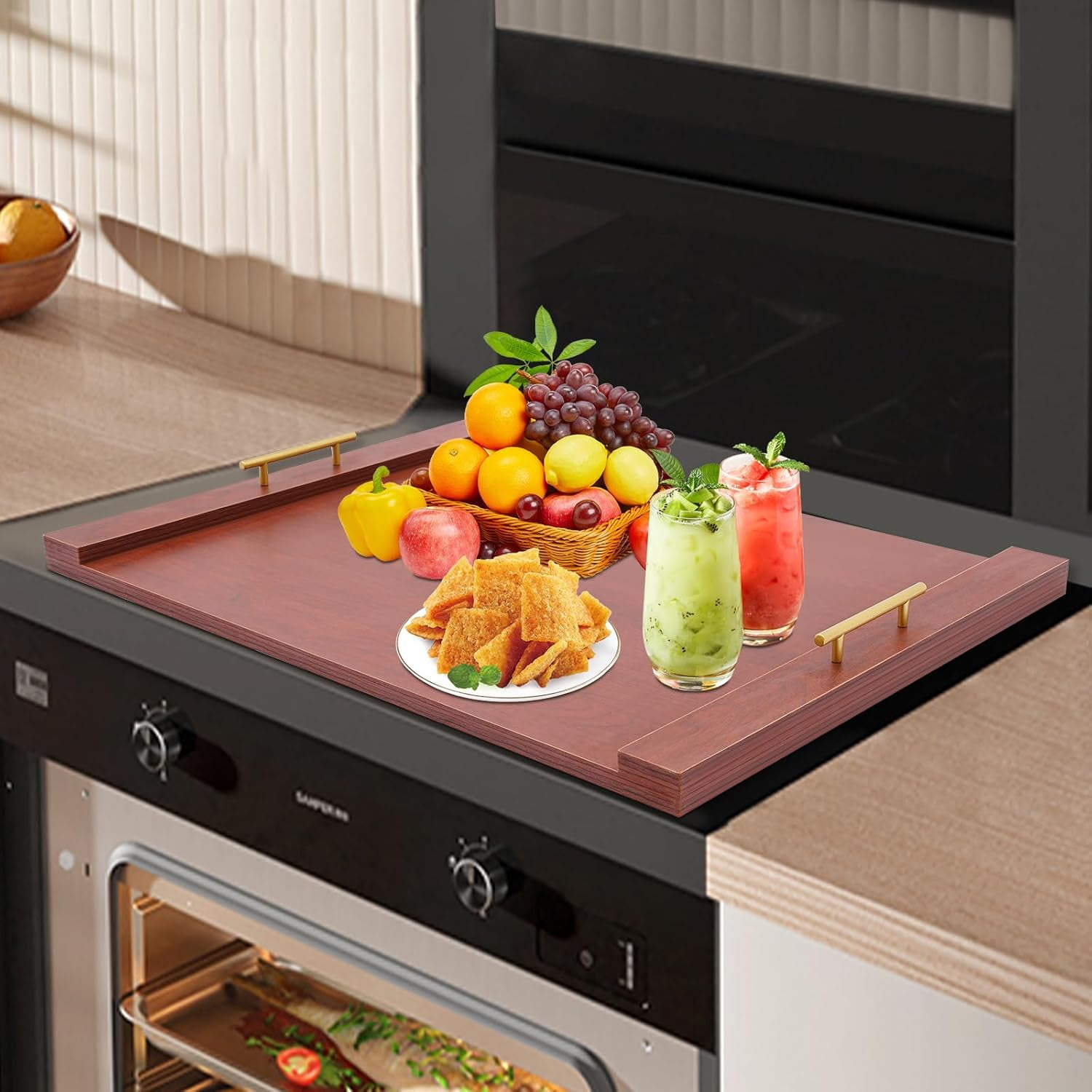 Stove Top Cover Noodle Board Stove Covers Stovetop Plate Description For Electric Stove and Gas Stove