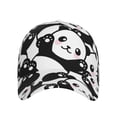 thumbnail image 2 of Balery Baseball Cap Adjustable Size for Running Workouts and Outdoor Activities All Seasons Dad Hat(Seamless Pattern Cute Panda), 2 of 8