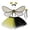 Black2, variant on Sparkly Insect Wing Costume Accessories with Elastic Shoulder Straps, Delicate COS Dress-Up Supplies for Girls and Women, Ornamental Pieces for Holiday Masquerade Themed Parties, Black