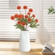 thumbnail image 1 of Tallos de Flores Artificiales - 5 Cabeza de Cebollín Bola y Crisantemo, Centros de Mesa Florales Falsos de Seda para Decoración de Mesas de Boda, Arreglo para Jarrón, Decoración del Hogar, Paquete, 1 of 6