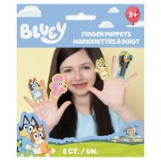 Bluey Die Cut Paper Finger Puppets, 8ct