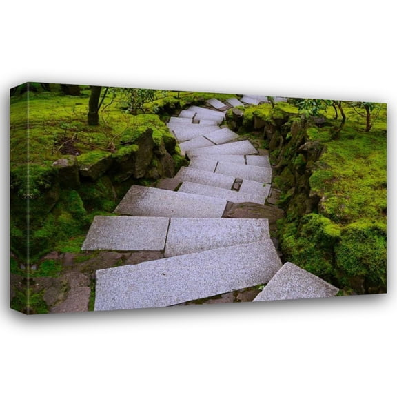 Brian Moore 24x17 Gallery Wrapped Canvas Wall Art Titled - Steps I