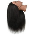 thumbnail image 6 of RYHAIR African American Mannequin Head 100% Human Hair for Practice Braiding Styling Cosmetology Barber Training with Stand, 6 of 6