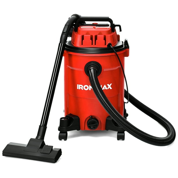 Aspiradora 25 L Costway portátil 3 en 1 con accesorios mojado/seco