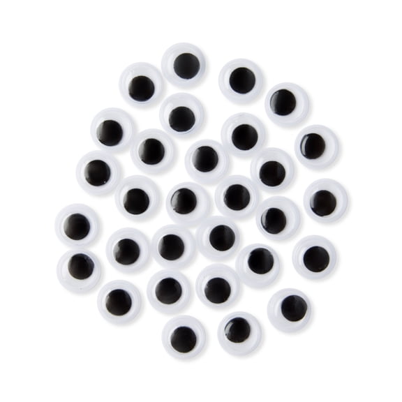 12 Packs: 190 ct. (2,280 total) 10 mm Flat Back Wiggle Eyes by Creatology™