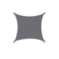 thumbnail image 1 of Starlight-2 X 2m Square Shade Sail, Water Resistant, 95% Uv Block, For Garden, Beach, Patio (grey), 1 of 5