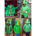 thumbnail image 5 of Sudadera con capucha de anime para niños, 4T-16T, sudadera con capucha de Leon Crow, camiseta de disfraz con estampado 3D, camiseta de manga corta, camisetas de dibujos animados nuevas 2021, 5 of 5